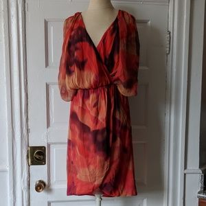 Silk Haute Hippie wrap dress